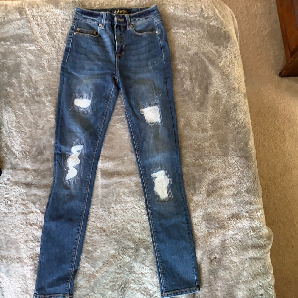Hi rise jeans